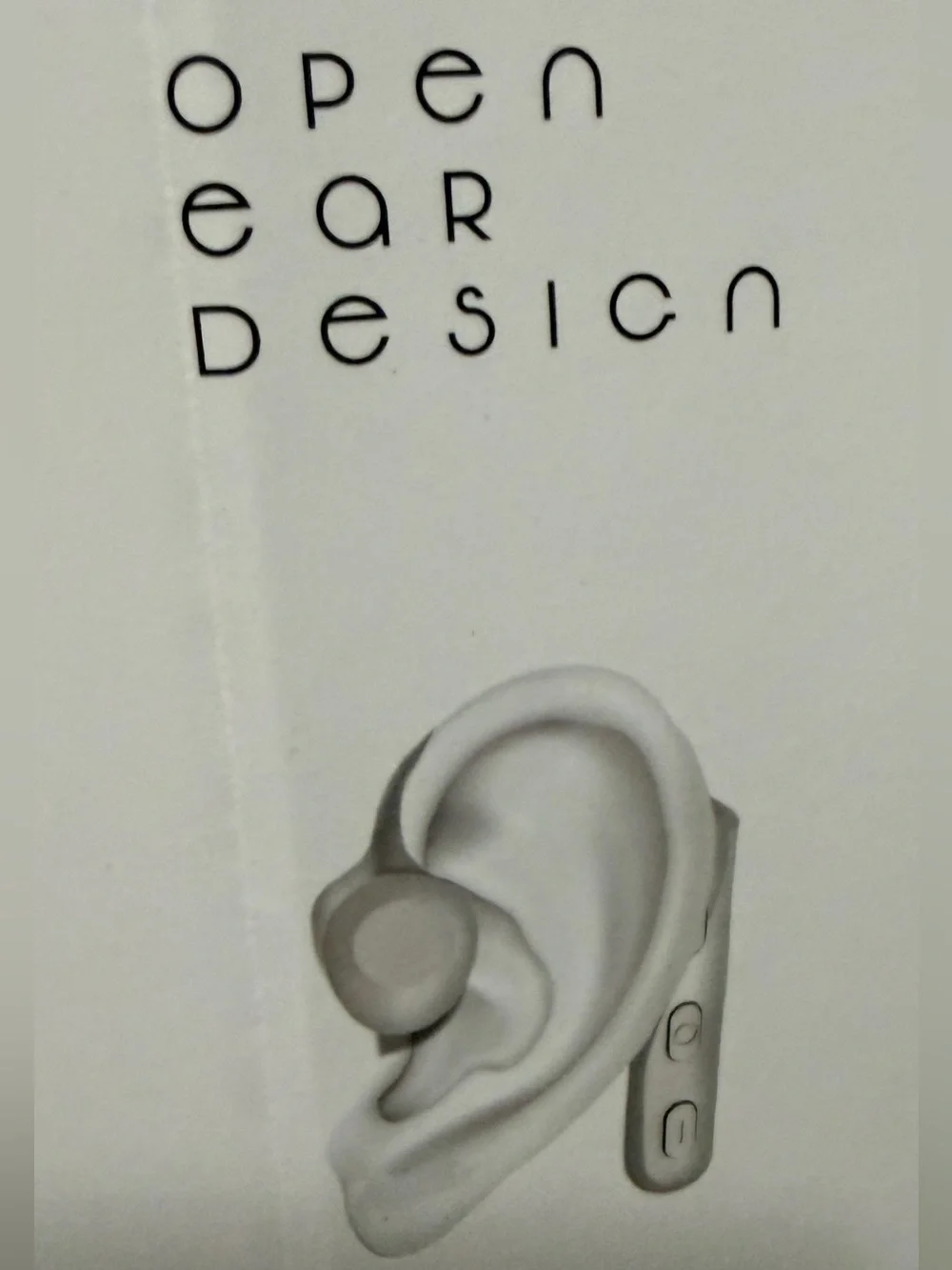 Tech Theory AirSpace Ultra Open Ear Wireless Bluetooth Headphones - White